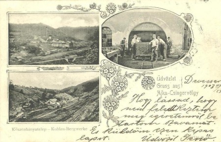 Üdvözlet Gruss aus Ajka-Csingervölgy